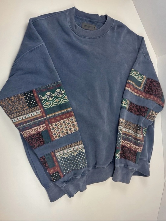 Abercrombie & Fitch Other - Abercrombie & Fitch Patchwork Crewneck Oversized Multicolor Mens M